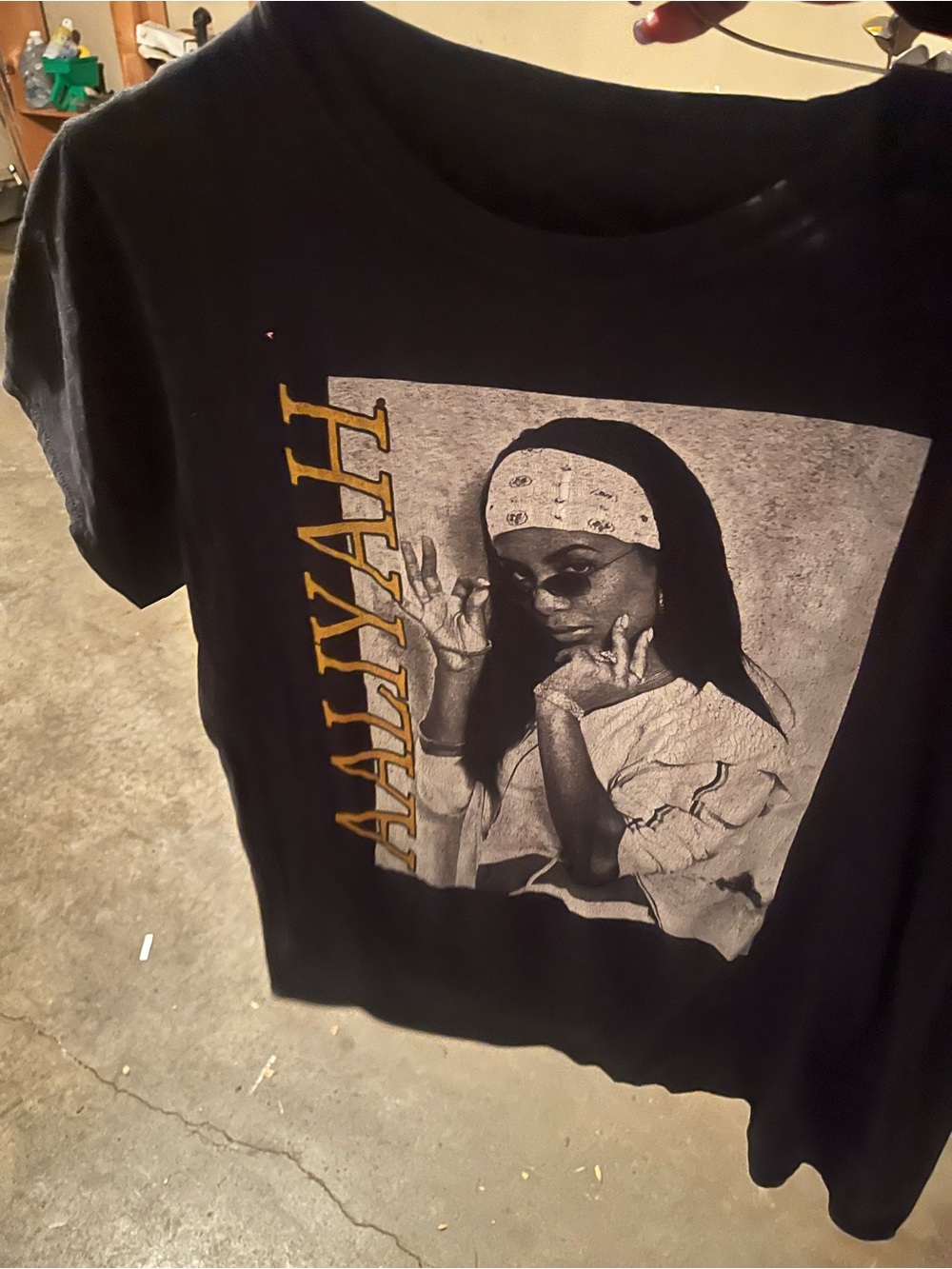 Black Graphic Tee for Kids